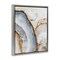 Stupell Industries Golden Marble Flow Floating Frame, design by Svetlana Aleynikova